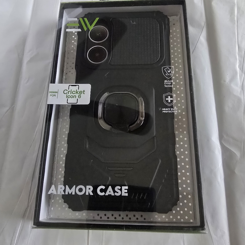 Icon 6 Black Armor Case